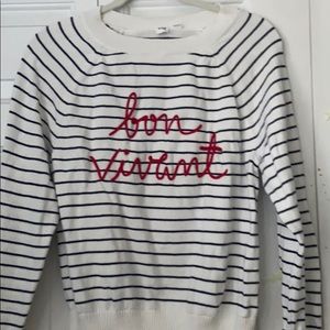 Bon Vivant Sweater - GAP SZ Small